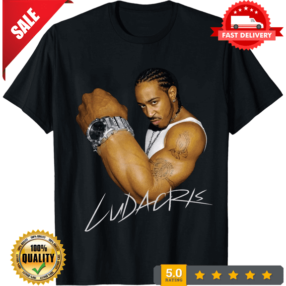 Vtg Ludacris Face To Face Heavy Cotton Black All Size Unisex Shirt, LIMITED EDITION-TH65663