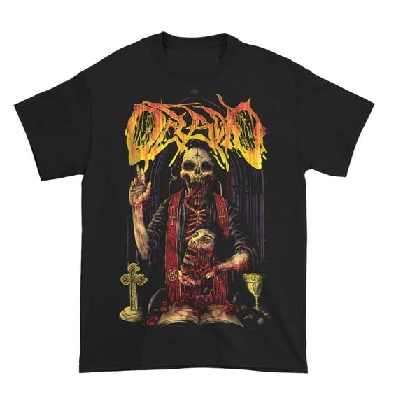 Vtg OCEANO Band Black Color All Size Shirt Unisex Gift Halloween