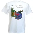 thumbnail image 1 of Vtg Rendezvous By Christopher Cross Cotton All Size Unisex White T Shirt BT100 | eBay, 1 of 2