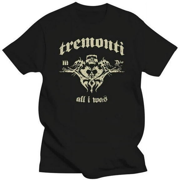 Vtg Tremonti Band All I Was Heavy Cotton Black All Size Unisex Shirt MM1260@2XL