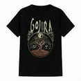 thumbnail image 1 of Vtg Vtg GOJIRA Band Short Sleeve Cotton Black Full Size Unisex Shirt BL062, 1 of 2