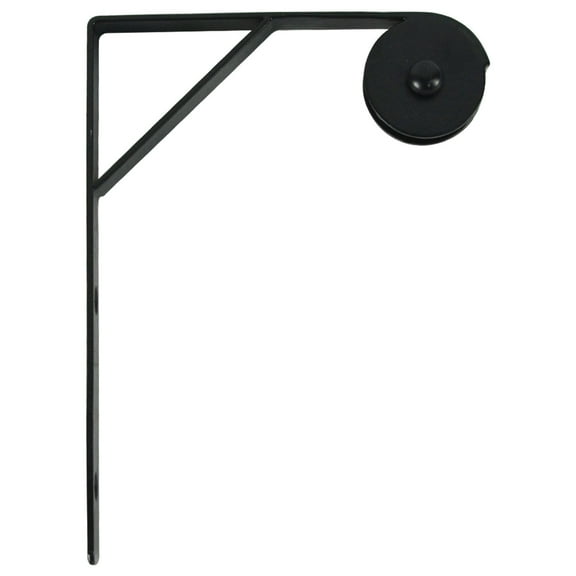 Vtg Wall/Ceiling Mount Bracket Light Cord/Rope Pulley Industrial/Steampunk Decor