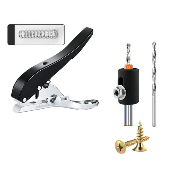 VtiswUws Hole Punch 8mm / 5/16 inches Single Hole Punch,heavy Duty Puncher Hole