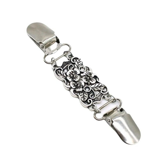 VtiswUws Retro Vintage Brooch Pin Shirt Dress Cinch Back Sweater Clip Clasp Cardigan