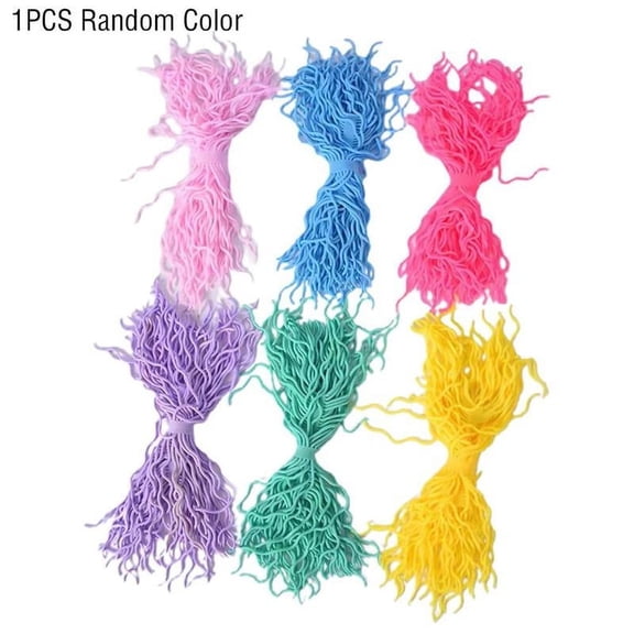 VtiswUws Soft Rubber TPR Relieves Pressure Vents Simulation Noodles Elastic Ra