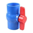 VtiswUws Valve Manual Pvc Ball Multispecification Screw Water Pipe