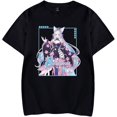 thumbnail image 1 of Vtuber Silvervale Cosplay T-Shirt Harajuku Womens Summer Kawaii Short Sleeve Tops T-Shirt, 1 of 2