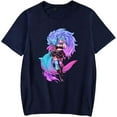 thumbnail image 1 of Vtuber Silvervale Merch T-Shirt Unisex Crewneck Tee Fashion Cosplay Casual Streetwear Tops, 1 of 2