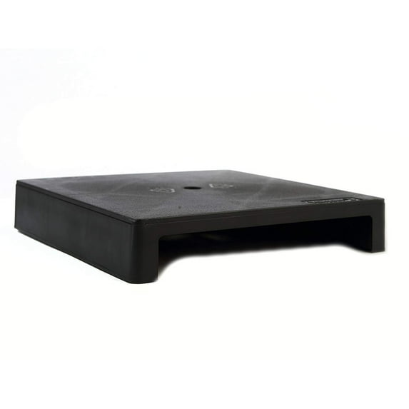 Vu Ryte Stackable 2 Inch Computer Monitor Stand, VuRyser 2, 11.37 X 11.37 X 2 inches, Graphite, Set of 2 (VUR 4855)