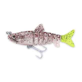 cajun dynamite fishing lure Fish Daddy Dirty Bomb Minnow 1/8OZ / Blinking Blue The Dirty Bomb Minnow is designed to have the weight to side to mimic wounded bait fish Cajun Grub & Split Tail