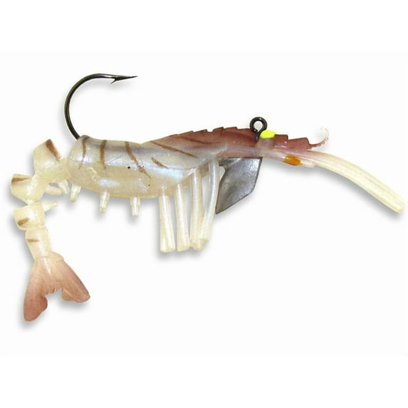 Egret Baits Vudu Shrimp Jumbo Swimbait 4 Natural