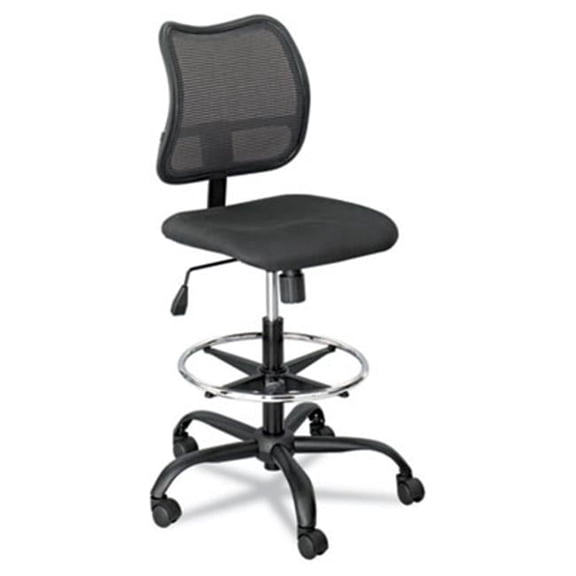 Vue Series Mesh Extended Height Chair- Black