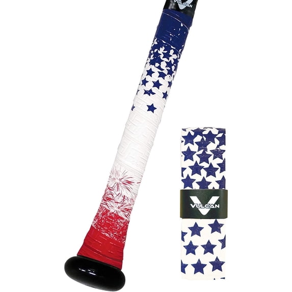 Vulcan 0.50mm Bat Grip | 1776 | Baseball/Softball | Multiple Styles