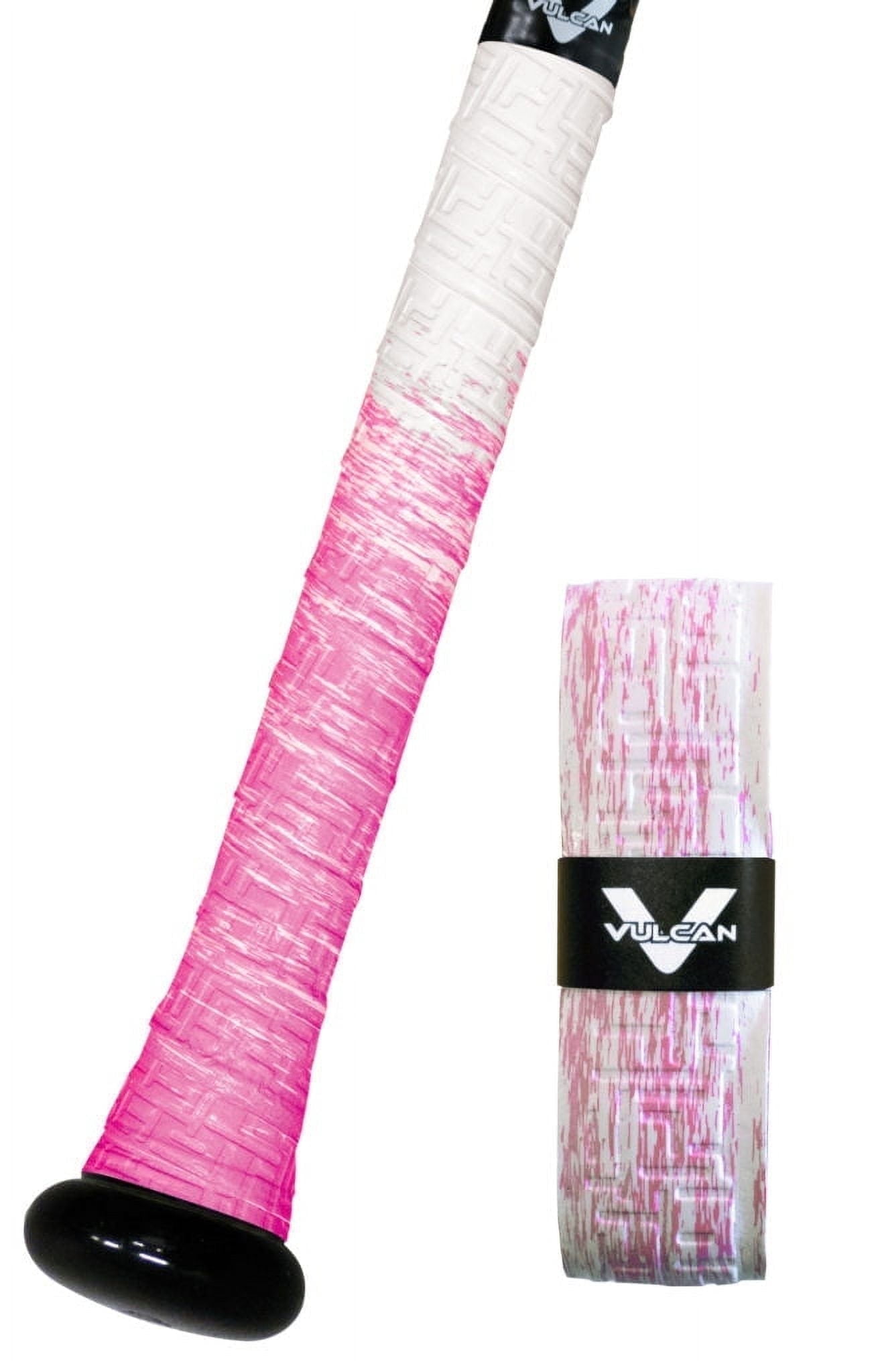 Vulcan 0.50mm Bat Grip | Pink Burst | Baseball/Softball | Multiple ...