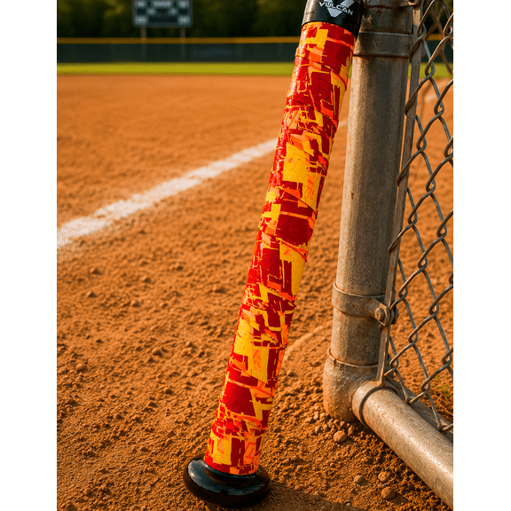 Vulcan 1.00mm Bat Grip | Solar Flare | Baseball/Softball | Multiple Styles