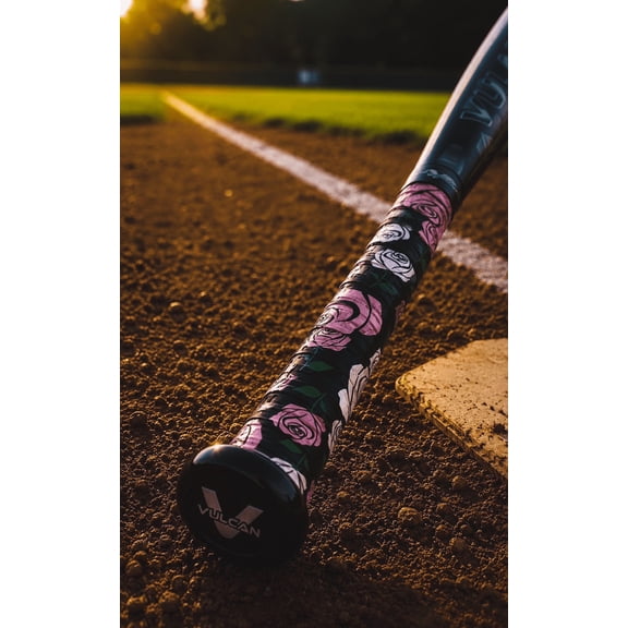 Vulcan 1.75mm Bat Grip | Rose | Baseball/Softball | Multiple Styles