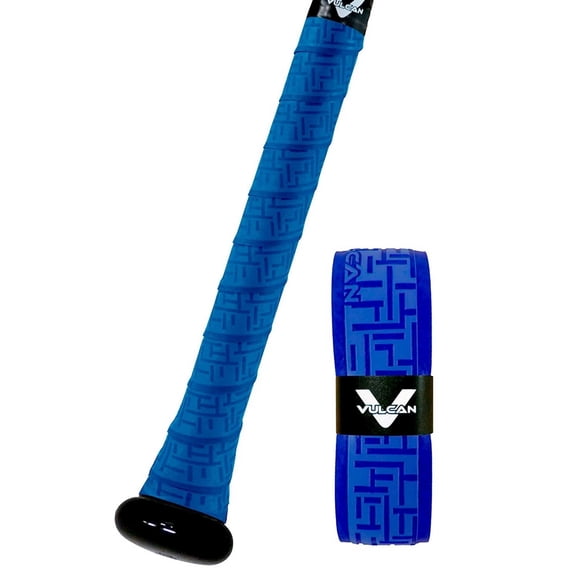 Vulcan 1.75mm Bat Grip | Royal Blue | Baseball/Softball | Multiple Styles