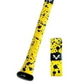 thumbnail image 1 of Vulcan 1.75mm Bat Grip | Yellow Splatter | Baseball/Softball | Multiple Styles, 1 of 5