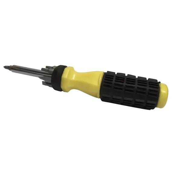 Vulcan 34100D Multi-Bit 6-In-1 Screwdriver