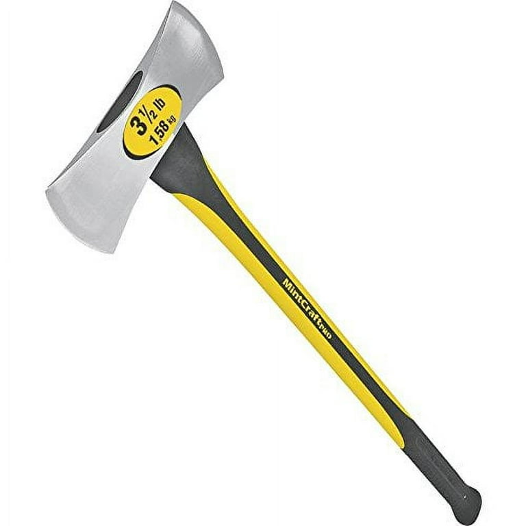 3.5 lb. Premium Single Bit Michigan Axe with 34 in. Fiberglass Handle 3.5 lb. Premium Single Bit Michigan Axe with 34 in. Fiberglass Handle