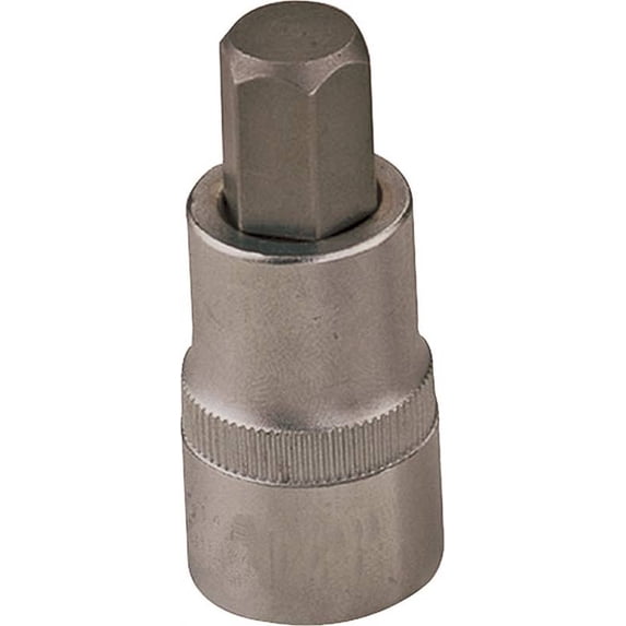 Vulcan Fractional Hex Bit Socket, Chrome, 3/16 in, 3/8 in Drive, 1-7/8 in OAL