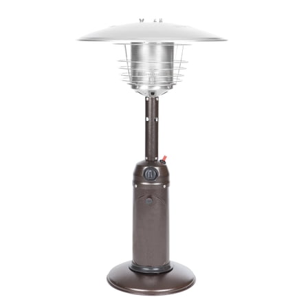 Vulcan Tabletop Patio Heater – Compact Bronze-Finish Design