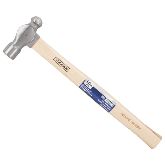 Vulcan Ball Pein Hammer, 16 oz, Wood