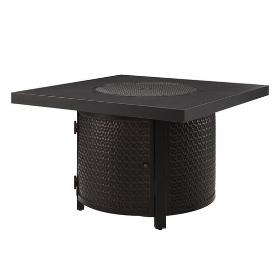 Vulcan Clayton Square Aluminum Outdoor Propane Fire Pit