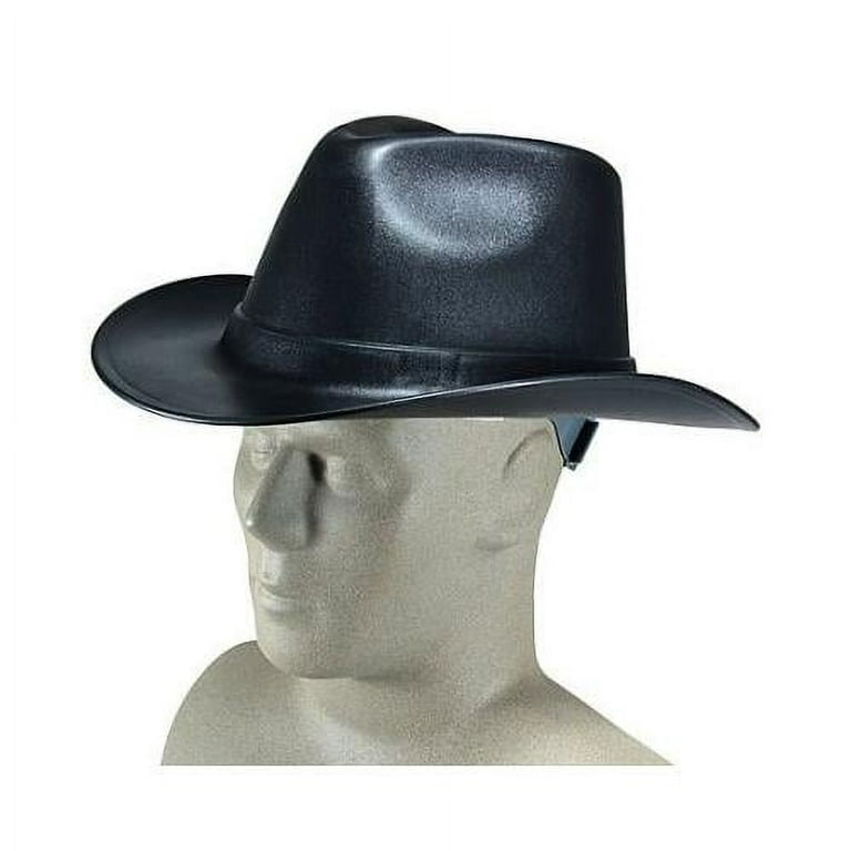 Hard Hat: Black, No Graphics, Pinlock (6-Point), Polyethylene, VULCAN,  Basic Colors, Vulcan
