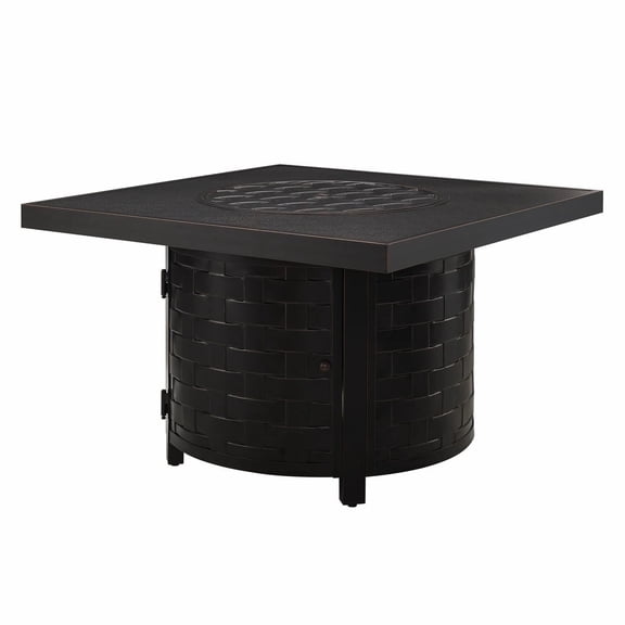 Vulcan Henley Square Aluminum LPG/NG Fire Pit Table