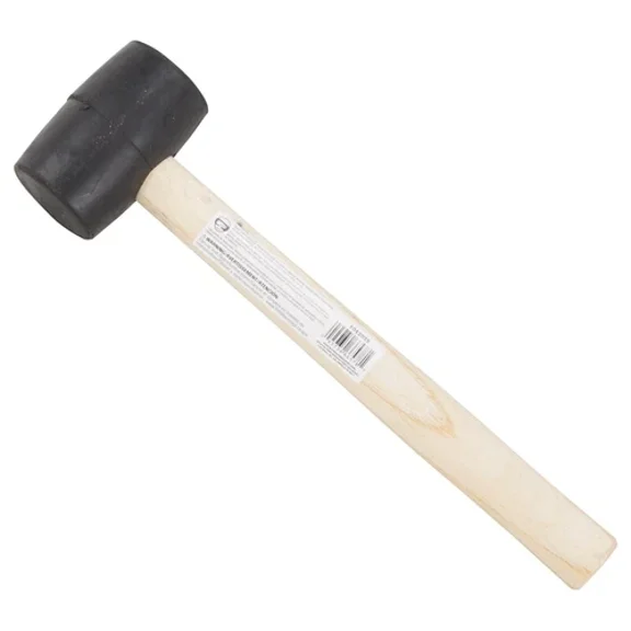Vulcan Jlo-005 Wood Handle Rubber Mallet, 8 Oz