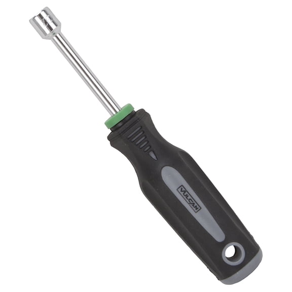 Mintcraft Color Coded Nut Driver, 11/32 in Drive, Soft Cushion Grip Handle, SAE, Carbon Steel, Chrom