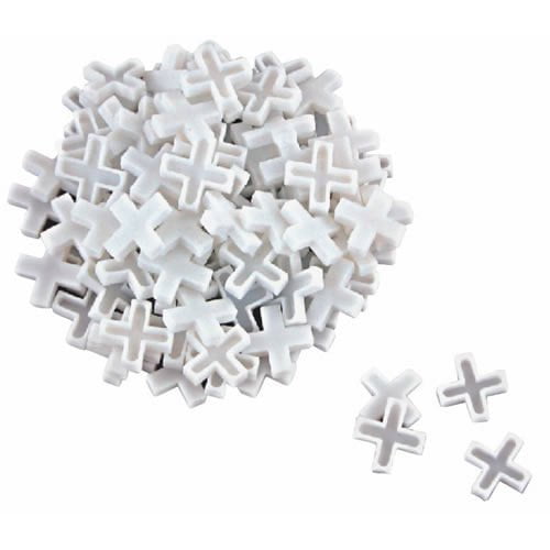 Vulcan MJ-T80805 Tile Spacer, 3/16 in Thick, Cross, Plastic