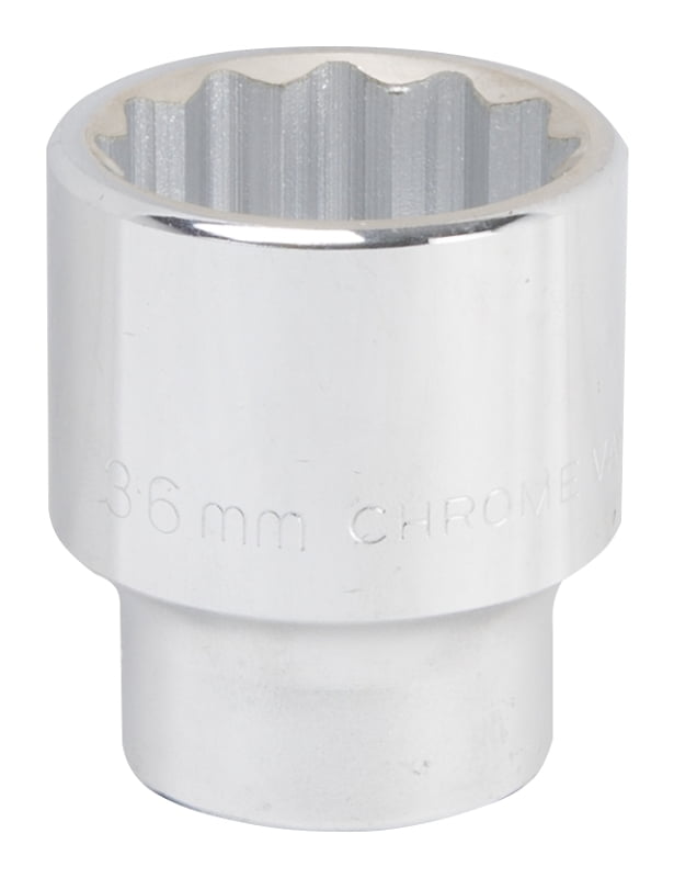 Vulcan MT-SM6036 Drive Socket, 36 mm Socket, 3/4 in Drive, 12-Point ...