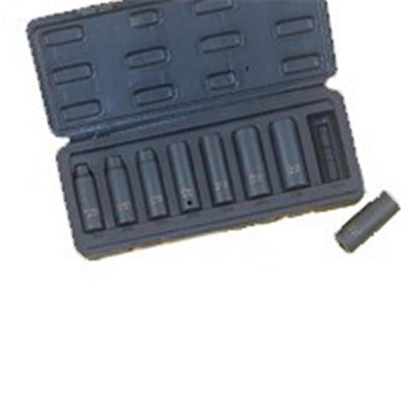 Vulcan Deep Impact Socket Set 8 Piece 3/8 In Drive Chrome Molybdenum