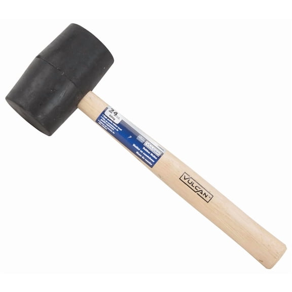 Vulcan Mallet Rubber Wood Handle 24Oz