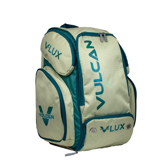 Vulcan Pickleball VLUX Backpack | Tan & Green | Multiple Styles