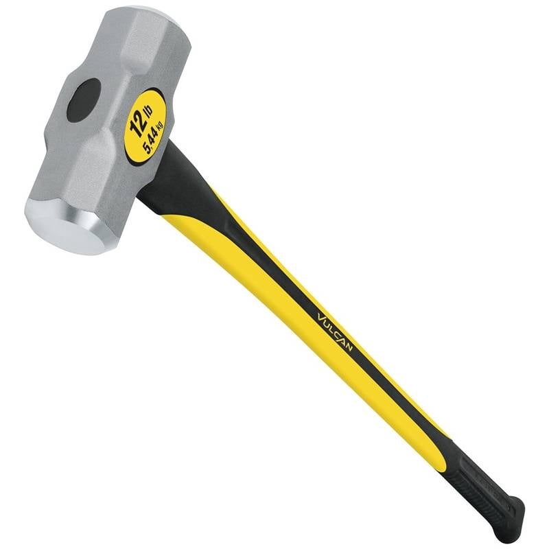 Truper 30931 36-Inch Sledge Hammer with Fiberglass Handle with Rubber Grip, 12-Pound