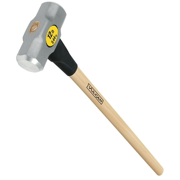 Vulcan Sledge Hammer, 12 lb, Hickory