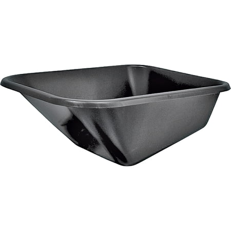 Steel Tray 6 Cu Black Vulcan Wheelbarrow Parts TRAY-6SSF-OR Black 755625018007