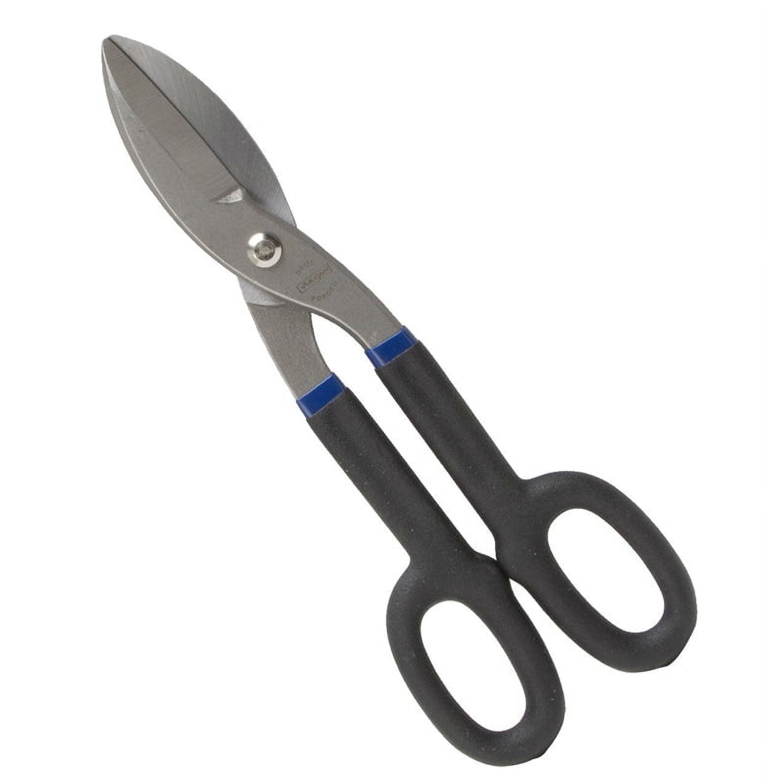 KS Tools 118.0053 Tin Snips Sheet Metal Shear, Self Opening, Left Handed Cut