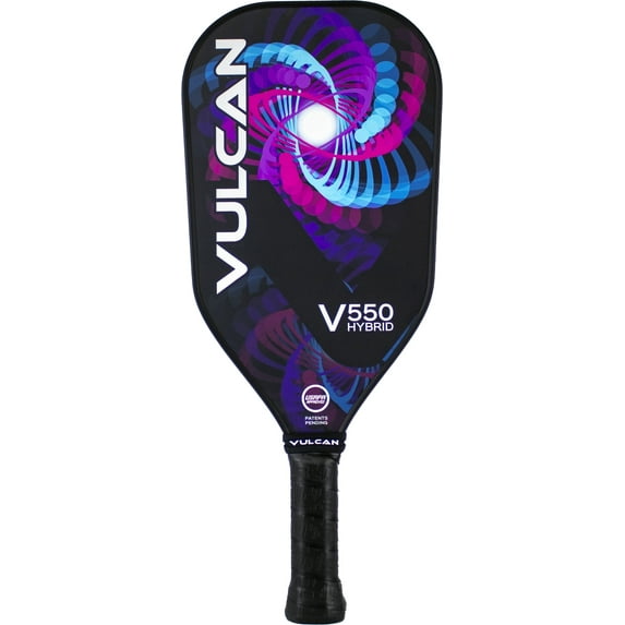 Vulcan V550 Hybrid Pickleball Paddle (Purple Entropy)