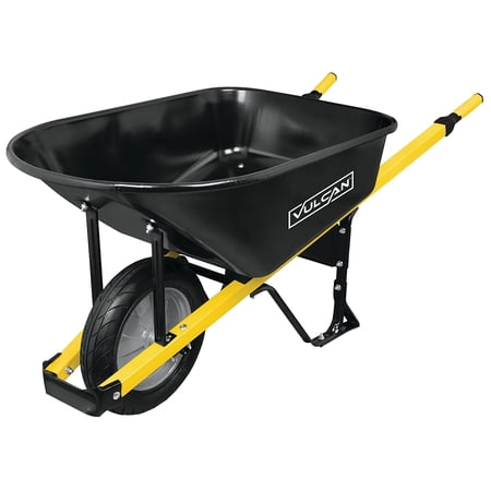 Vulcan WB6SSF Wheelbarrow, 6 cu-ft