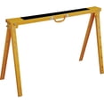 thumbnail image 1 of Vulcan YH-SH017 Folding Sawhorse, 1200 lb, 38-1/4 in W, 39.4 in H, 25-1/2 in D, Steel, Yellow, 1 of 1