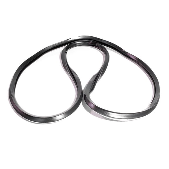 Vulcanized Side Rear-Rear Sliding Window Seal For Willys Station Wagon VQT 9601