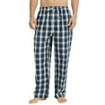 thumbnail image 1 of Vulcanodon Mens 100% Cotton Pajama Pants, Soft Lightweight Sleep Pants with Pockets Plaid Pajama Bottoms for Men(Navy-Plaid, Medium), 1 of 6