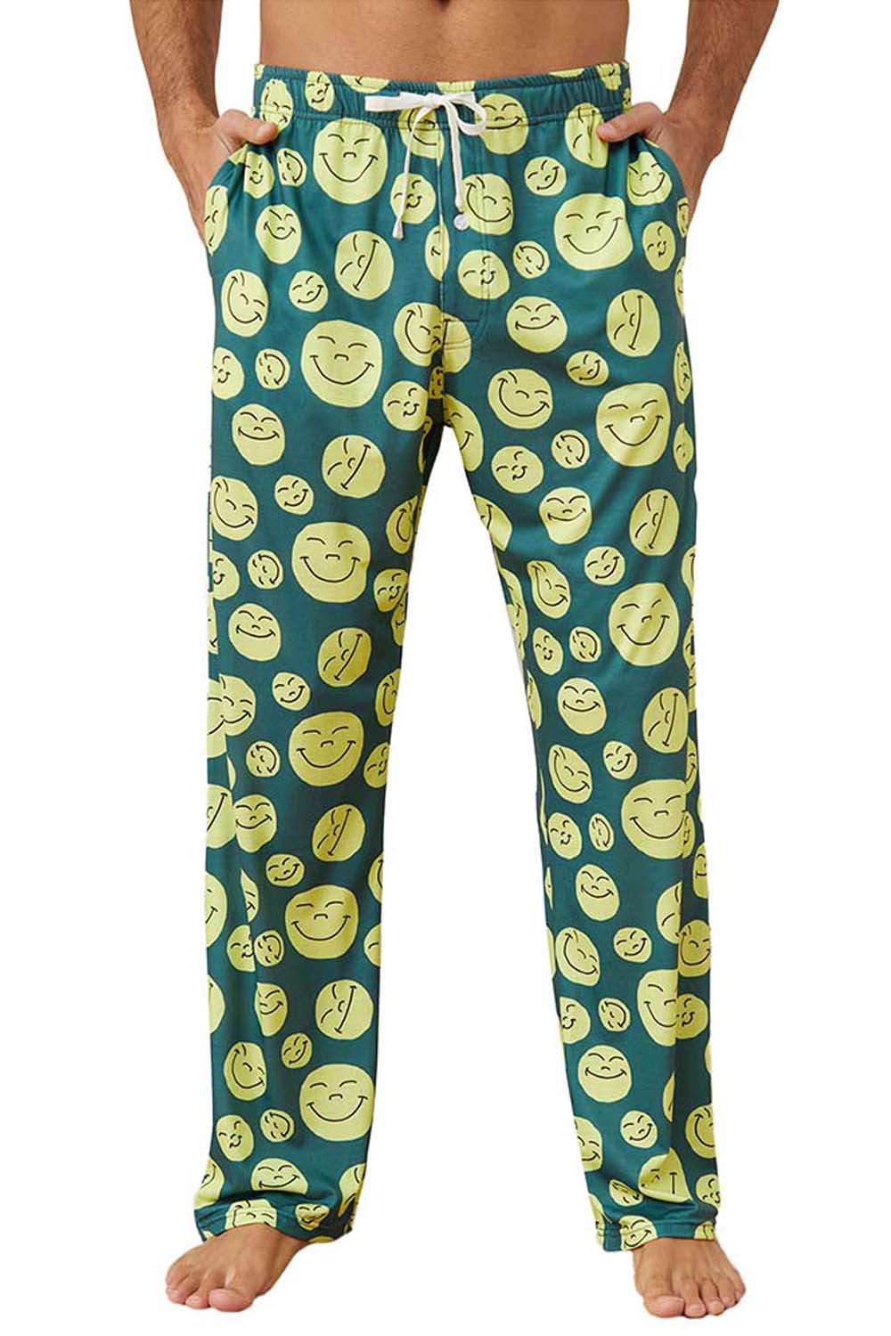 Vulcanodon Mens Funny Pajama Pants, Soft Lightweight Pajama Pants for