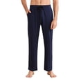 thumbnail image 1 of Vulcanodon Mens Pajama Pants Cotton Lightweight Sleep Lounge Pants PJ Bottoms with Pockets and Button Fly, 1 of 2