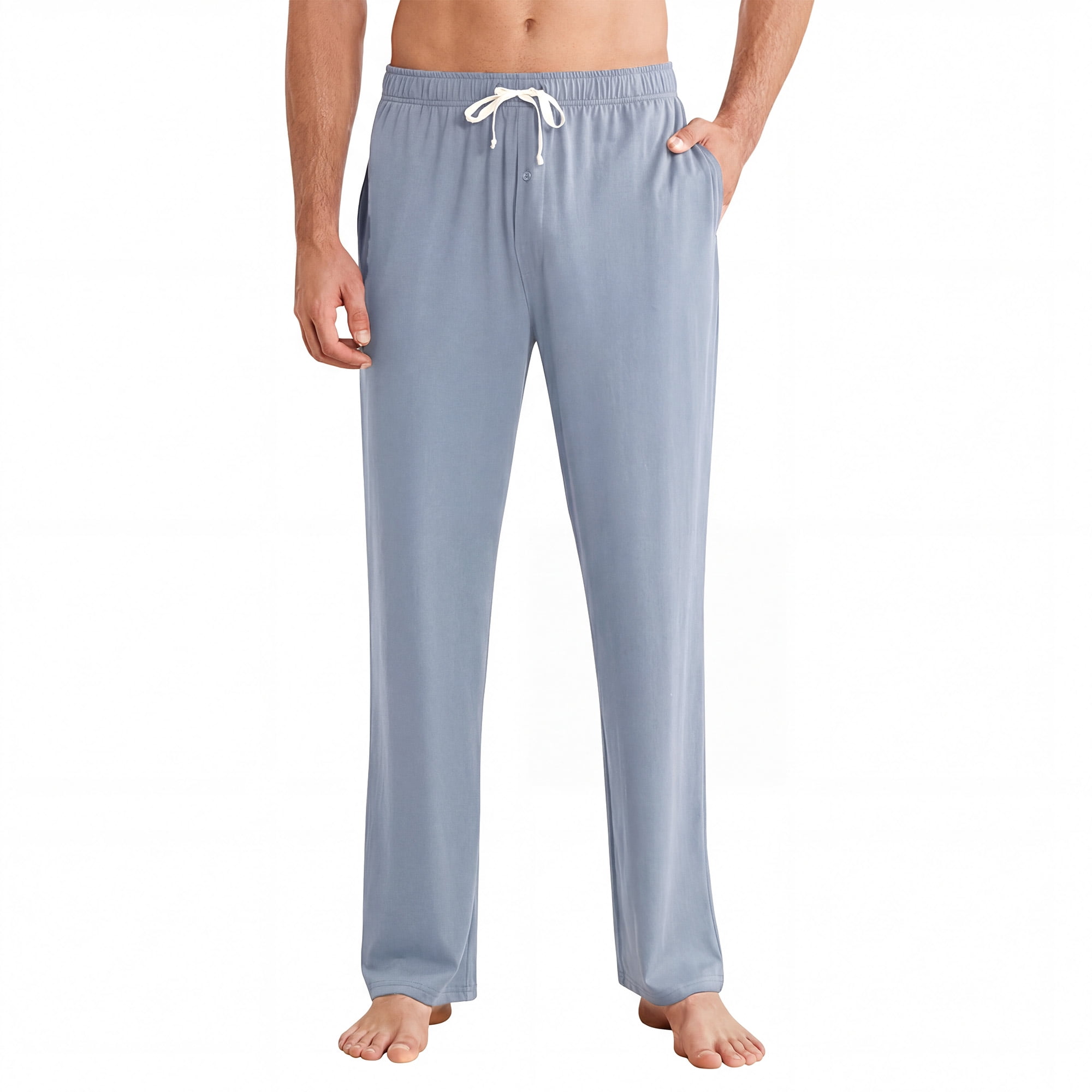 Vulcanodon Mens Pajama Pants Cotton Lightweight Sleep Lounge Pants PJ ...