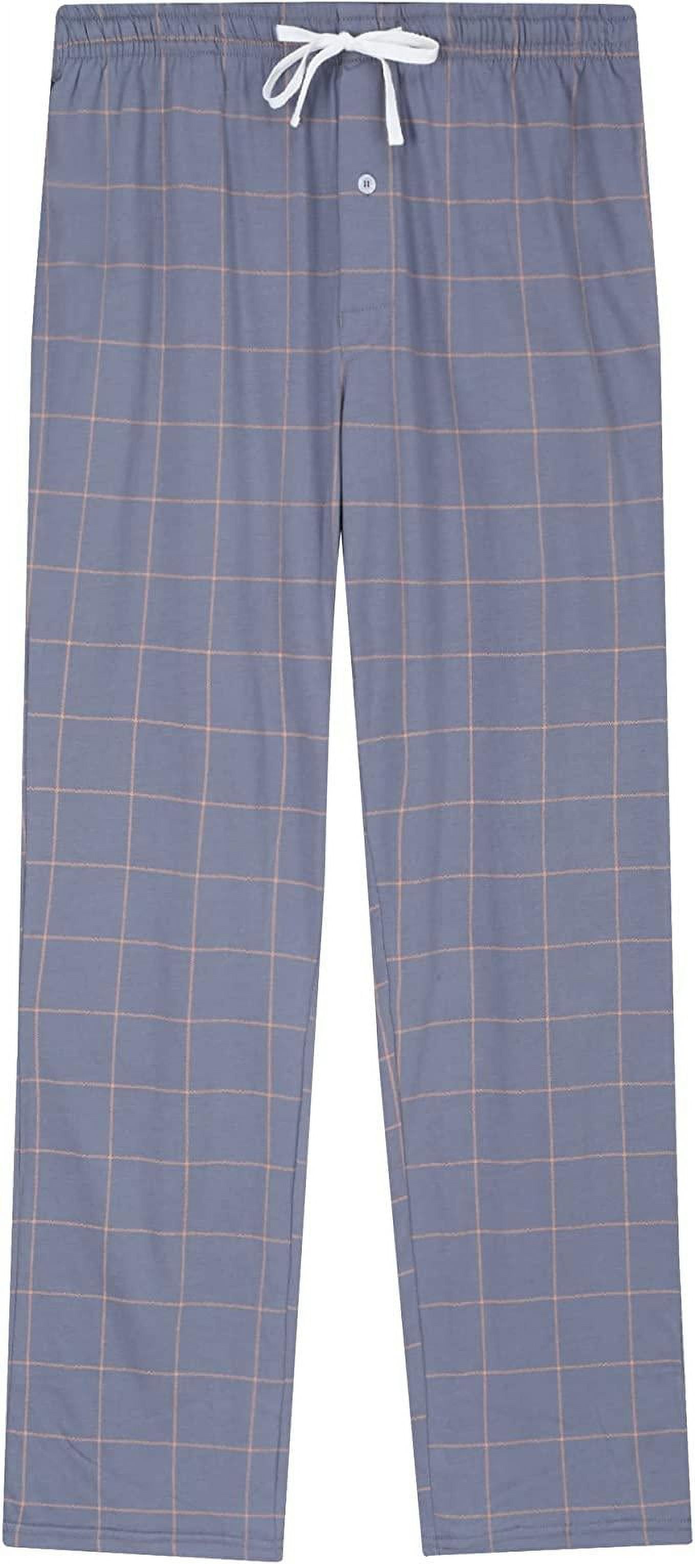 Womens Pajama Pants Classic Casual Plaid Cotton Loose Loungewear Comfy  Stretch Drawstring Pj Bottoms Super Soft Plus Size Sleepwear Medium Blue at  Amazon Women's Clothing store